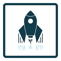 Image showing Startup Rocket Icon