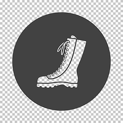 Image showing Hiking boot icon