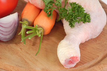 Image showing Chicken leg_15