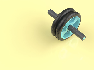 Image showing Ab roller wheel