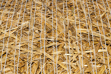 Image showing straw stack