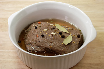 Image showing Marinated beef meat_2