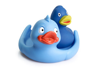 Image showing Rubber ducks