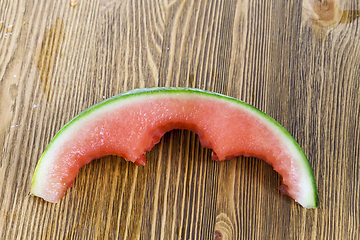 Image showing slice of watermelon