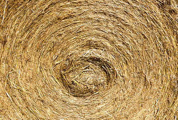 Image showing background of straw stack