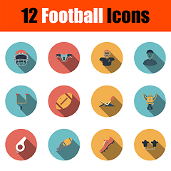 Image showing Football Icon Set