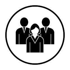 Image showing Corporate Team Icon