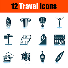 Image showing Travel Icon Set