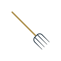 Image showing Pitchfork icon