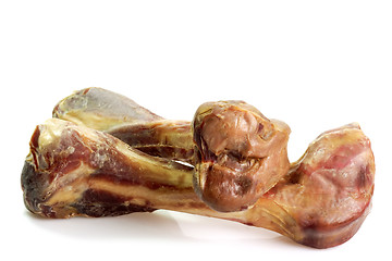 Image showing Smoked dog bones