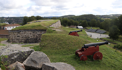 Image showing Fredriksten festning