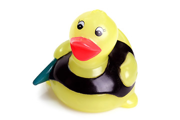 Image showing Yellow toy duck