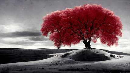 Image showing Lonely tree