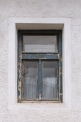 Image showing old wooden window detail