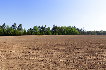 Image showing plowed soil