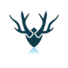 Image showing Deer\'s Antlers Icon