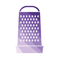 Image showing Kitchen grater icon