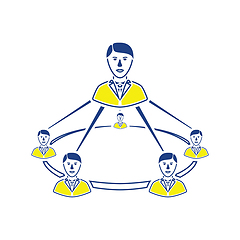 Image showing Business team icon