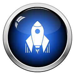 Image showing Startup Rocket Icon