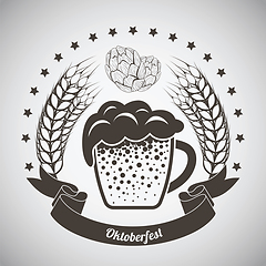 Image showing Oktoberfest Emblem