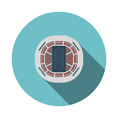 Image showing American football stadium bird\'s-eye view icon