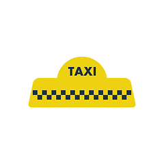 Image showing Taxi roof icon