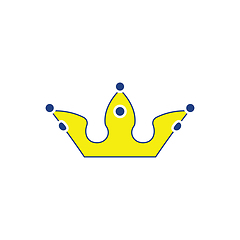 Image showing Party crown icon