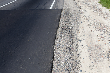 Image showing simple asphalt road