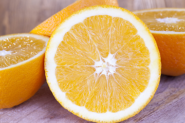 Image showing juicy ripe orange