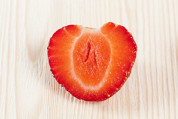 Image showing ripe strawberry