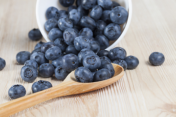 Image showing ripe blueberries