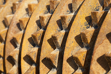 Image showing rusty metal structure