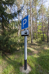 Image showing road sign
