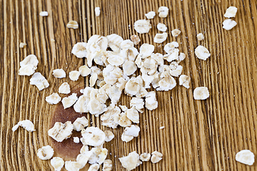 Image showing flakes of oatmeal