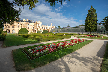 Image showing State chateau Lednice in South Moravia, Czech Republic