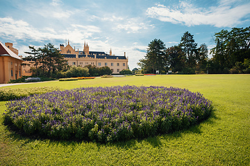 Image showing State chateau Lednice in South Moravia, Czech Republic