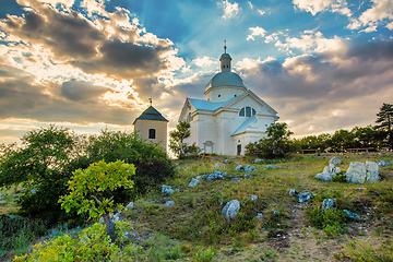 Image showing St. Sebastiano\'s chapel, Mikulov, Czech republic