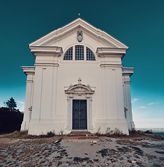 Image showing St. Sebastiano\'s chapel, Mikulov, Czech republic