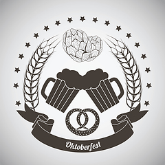Image showing Oktoberfest Emblem
