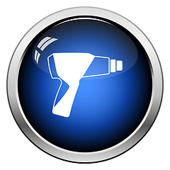 Image showing Electric industrial dryer icon