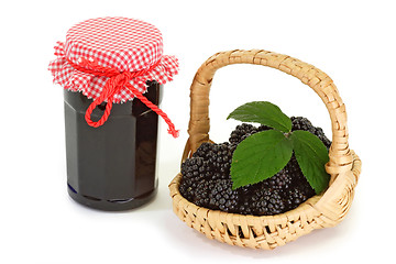 Image showing Blackberry marmalade