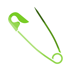 Image showing Tailor Safety Pin Icon