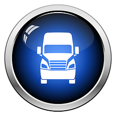 Image showing Truck icon front view