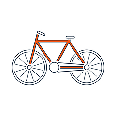 Image showing Ecological Bike Icon