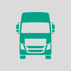 Image showing Truck Icon Front View