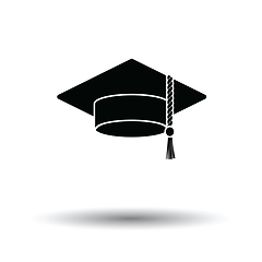 Image showing Graduation cap icon