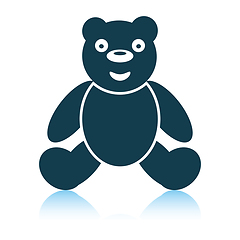 Image showing Teddy bear icon