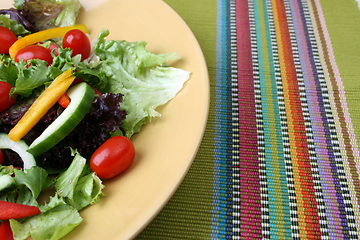 Image showing Salad on Plate