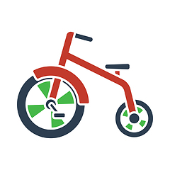 Image showing Baby trike icon