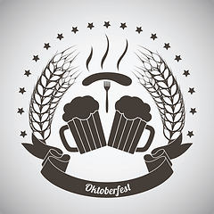 Image showing Oktoberfest Emblem